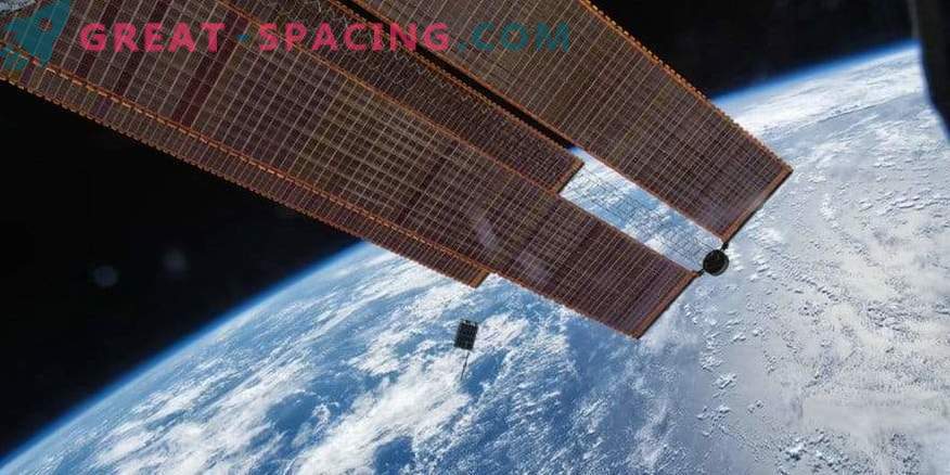 Visning av Dellingr-enheten från ISS