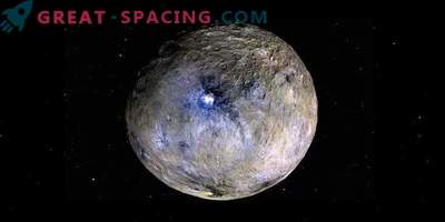 Polarförskjutning av dvärgplaneten Ceres