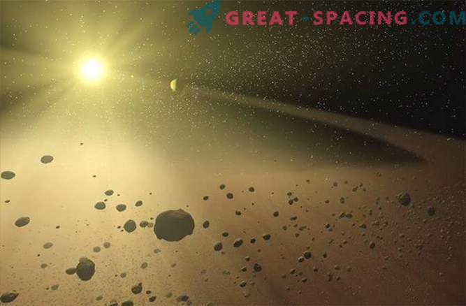 Varför vissa asteroider beter sig som kometer: Foton