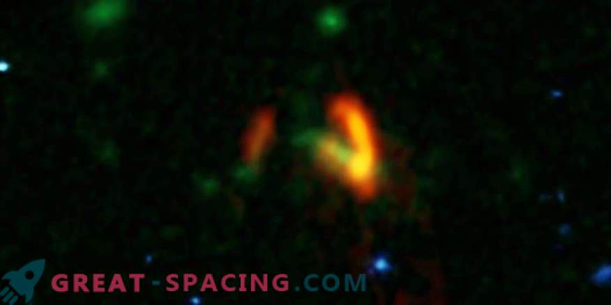 ALMA finner massiva oregelbundna galaxer