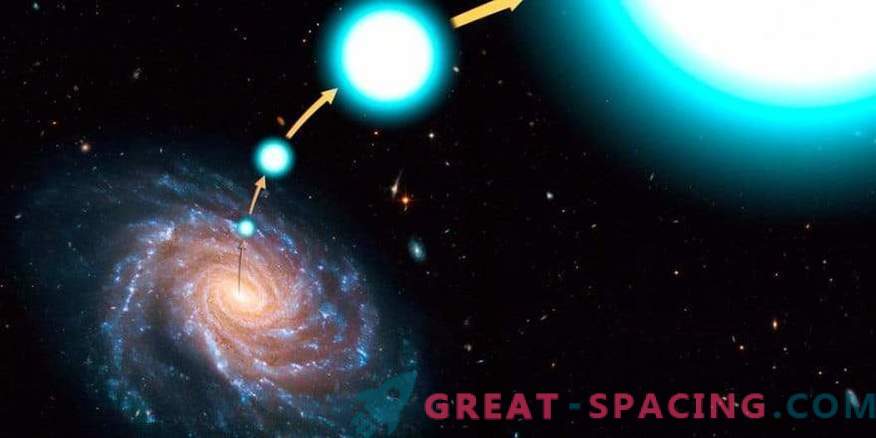 Galactic Escape: där hyperhastighetsstjärnan flydde
