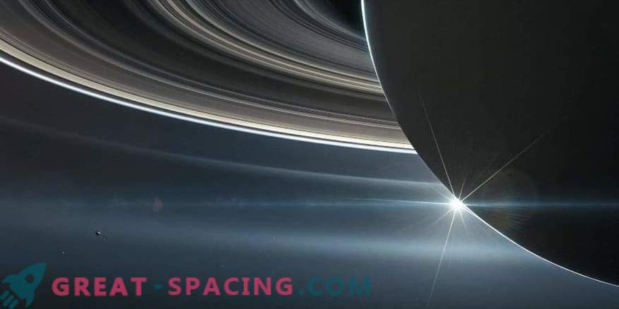 Stänga flyg på Saturnus avslöjar planetens hemligheter och dess ringar