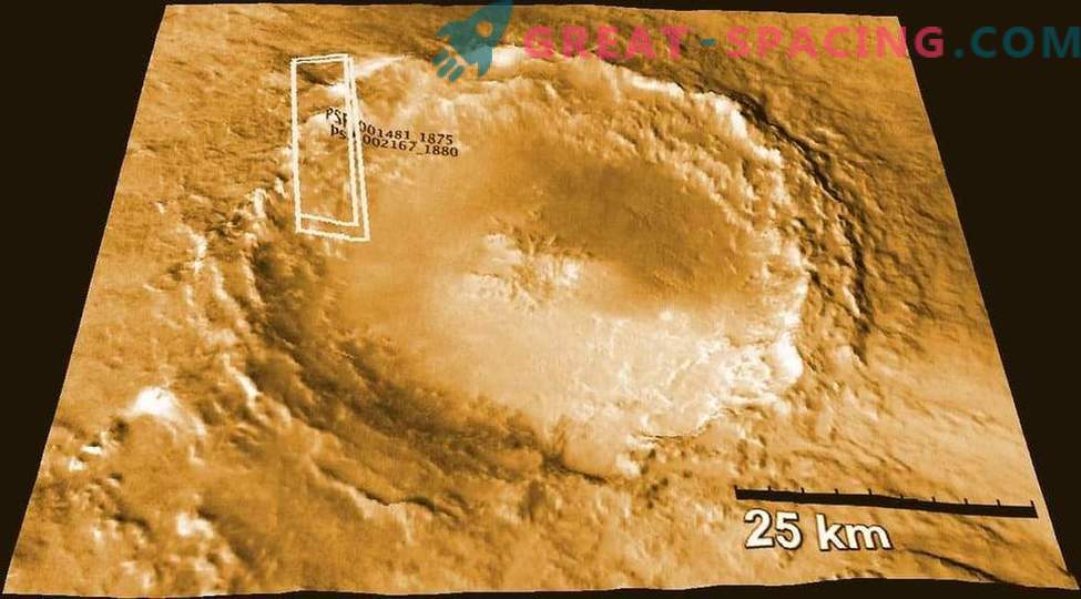 Martian meteoriter visar fuktigheten hos den röda planeten