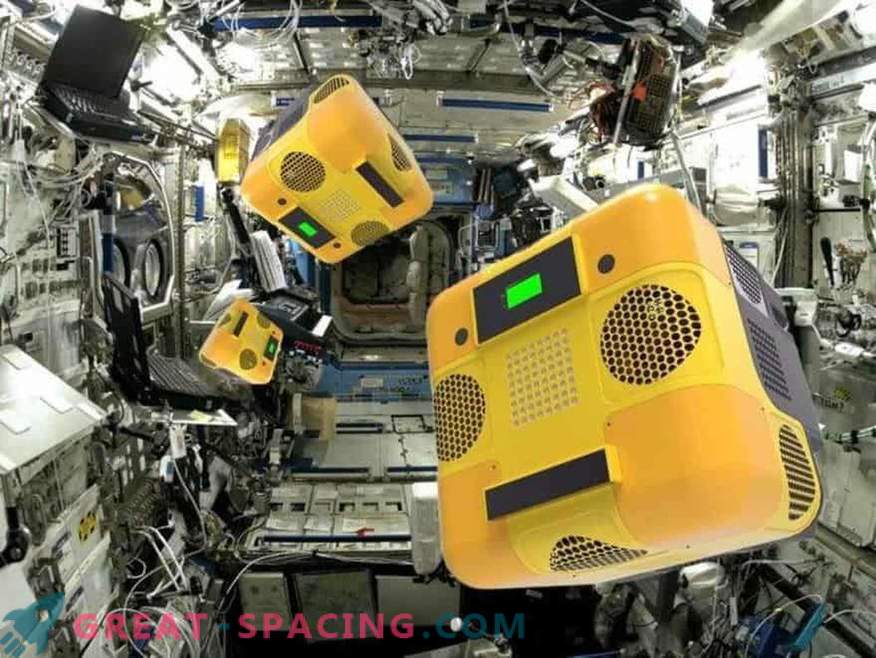Vad gör robotbina vid orbitalstationen