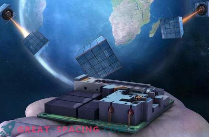 En liten satellit är det första steget till ett globalt kvantnätverk