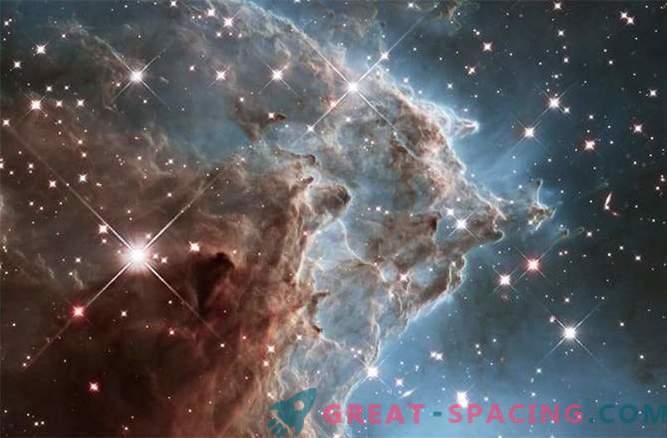 Strålvindens påverkan på Monkey Head Nebula