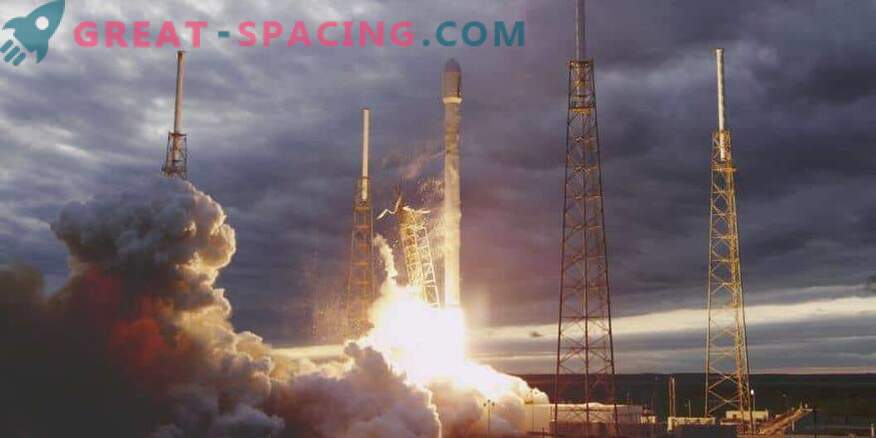 Dåligt väder hindrade inte SpaceX från att starta en satellit