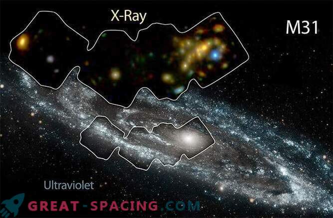 Andromeda Galaxy uppvärms av röntgen 