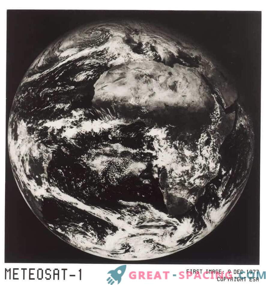 Meteorologiska satelliter firar 40 års arbete