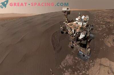 Egenskaper i sandlådan! Nyfikenhet spelar i sanddynerna i Mars