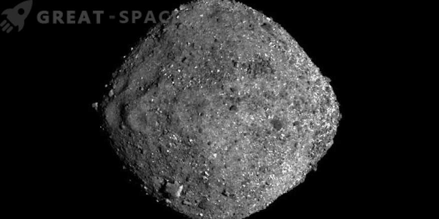Ryugu asteroid stenig yta i en recension av japanska rovers