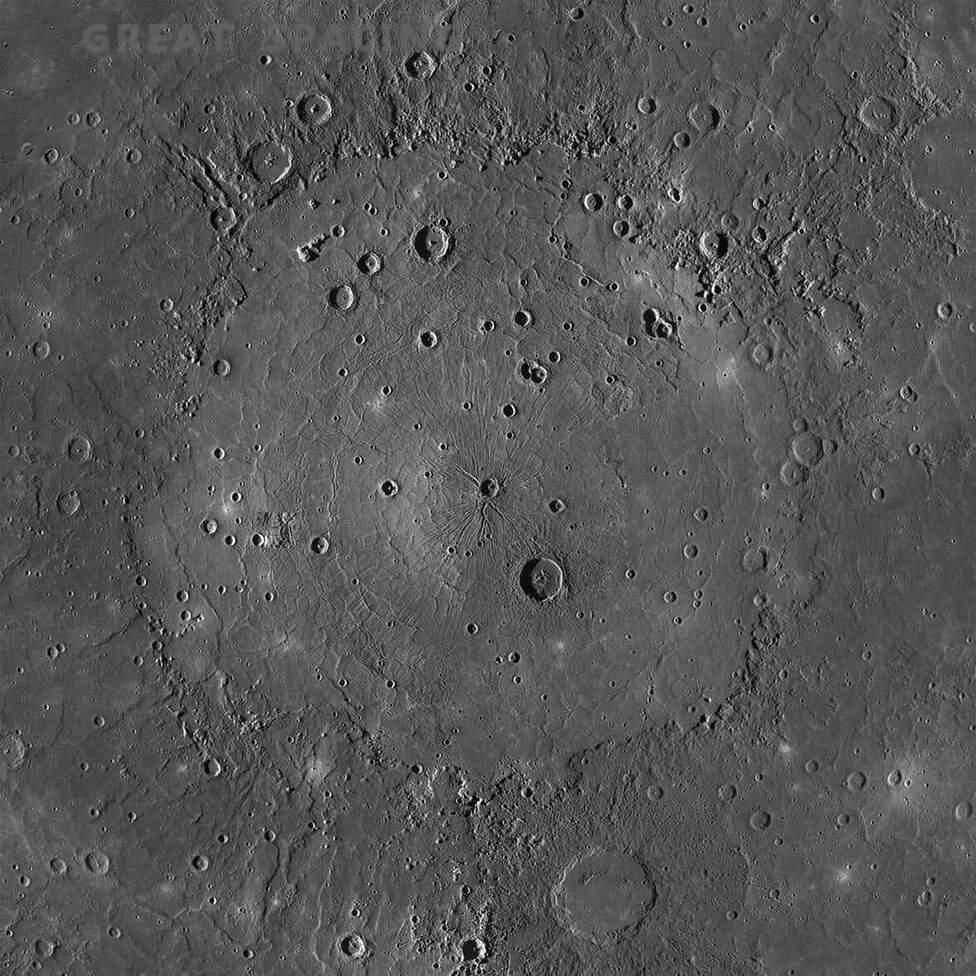 Ett konstigt landskap visar att Mercury inte är en 